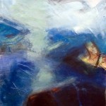Lichtblick | 2008 | 81 x 76 cm | Mischtechnik auf Papier | Alpenglühen | 2010 | 100x150cm | Acryl auf Leinwand | Privatsammlung