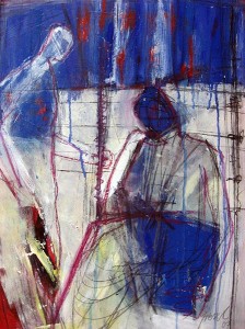 Penelope | 2009 | 80 x 66 cm | Mischtechnik auf Karton