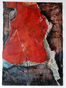 Broken | 2009 | 66 x 80 cm | Mischtechnik auf Papier