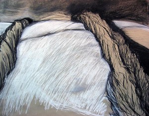 Dämmerung | 2007 | 80 x 100 cm | Pastellkreide auf Papier | Privatsammlung