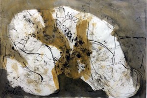 Demut | 2015 | 42x59cm | Mischtechnik auf Papier