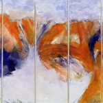 Alpenglühen | 2010 | 100x150cm | Acryl auf Leinwand | Privatsammlung