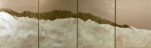 NK1 | 2010 | 70x200xm | Mischtechnik auf Leinwand | Privatsammlung