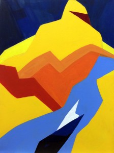 Serles 2 | 2010 | Acryl auf LeinwandSerles 2 | 2010 | Acryl auf Leinwand