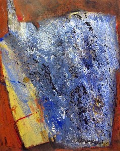 blue chip | 2009 | 80 x 66 cm | Mischtechnik auf Karton