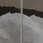 Nordkette | 2010 | 80x240cm | Mischtechnik auf Leinwand